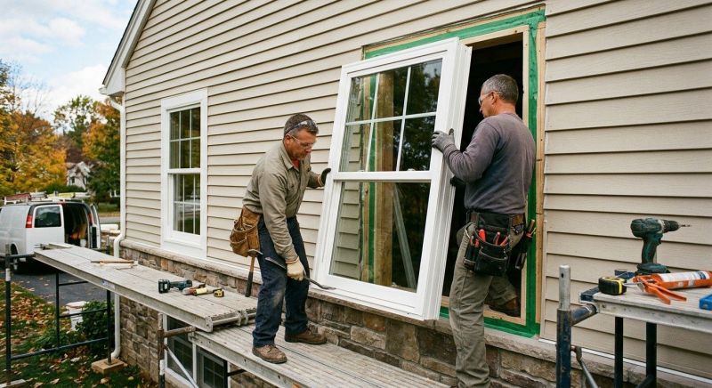 Vinyl Windows Installation